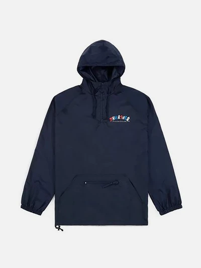 넉오프 풀오버 아노락 자켓 NAVY