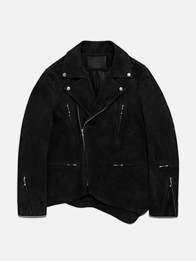 CUT OFF TERRY RIDERS JACKET GS [BLACK]