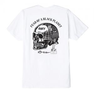 (163081542)FEAR OF A BLK PLANET TEE-WHT