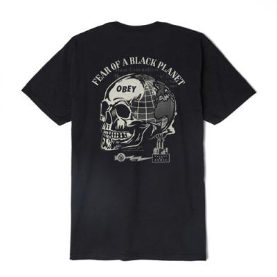 (163081542)FEAR OF A BLK PLANET TEE-BLK