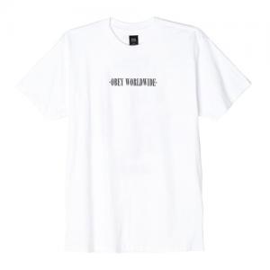 (163081517)OBEY NEW TIMES WORLDWIDE TEE-WHT