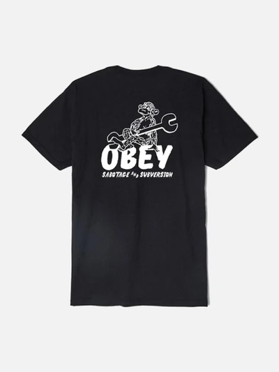 (163081552)MONKEY WRENCH TEE-BLK