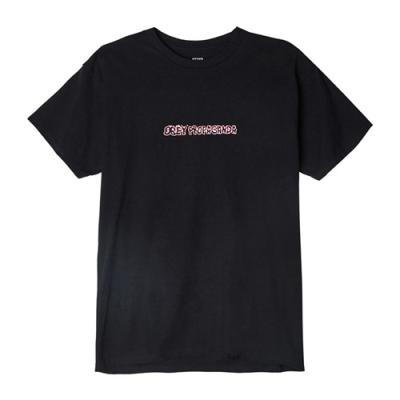 (163081557)PUBLIC OPINION TEE-BLK