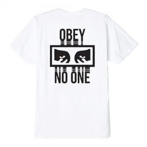 (163081559)NO ONE TEE-WHT