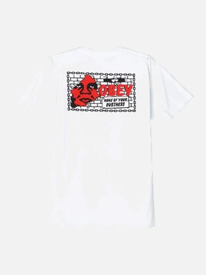 (163081560)NONE OF YOUR BUSINESS TEE-WHT