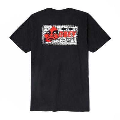 (163081560)NONE OF YOUR BUSINESS TEE-BLK