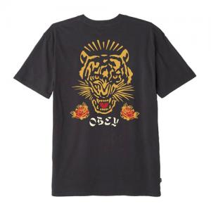 (166521521)KISS ME DEADLY TIGER TEE-DUSTY BLK