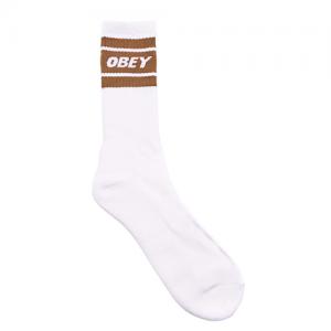 (100260093)COOPER II SOCKS-WHITE/TAPENAD