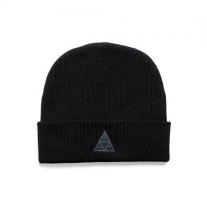 TRIPLE TRIANGLE BEANIE-BLK