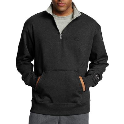 파워블렌드 1/4 집업 BLACK