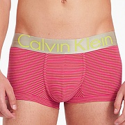 (U2716) STEEL MICRO LOW RISE TRUNK-342 AMORA W/REBEL THIN STRIPE
