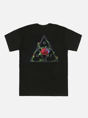 ROSES TRIPLE TRIANGLE TEE-BLK