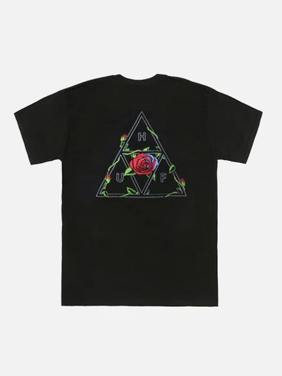 ROSES TRIPLE TRIANGLE TEE-BLK