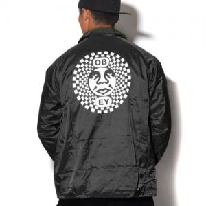 (125001566)DANCE PARTY COACHES JKT-BLK