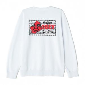 (111741595)BIG BOY PANTS BASIC CREW NECK-WHT