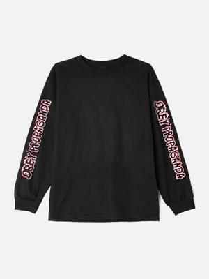 (164901557)PUBLIC OPINION LS TEE-BLK
