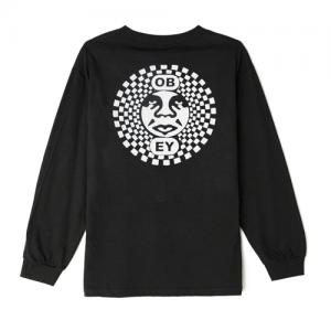 (164901566)DANCE PARTY LS TEE-BLK
