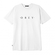 (166721578)NOVEL OBEY TEE-WHT(primium)