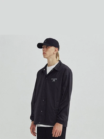COACH JACKET GA [BLACK]