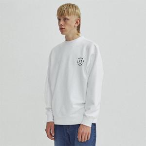 SMILE CREWNECK GA [WHITE]