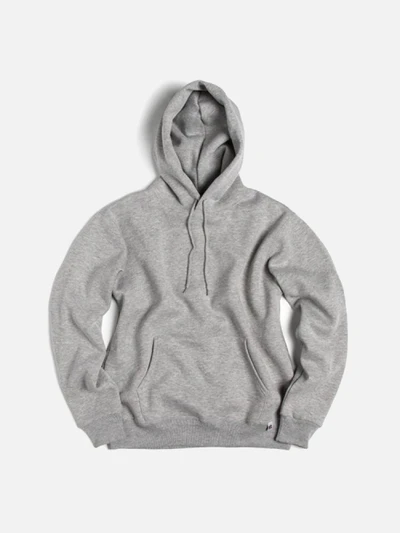 NU BLEND SWEAT PULLOVER HOODIE-H. GREY