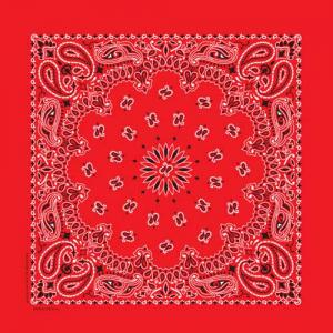 Paisley Bandana-RED