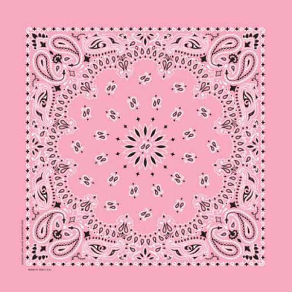 Paisley Bandana-PINK