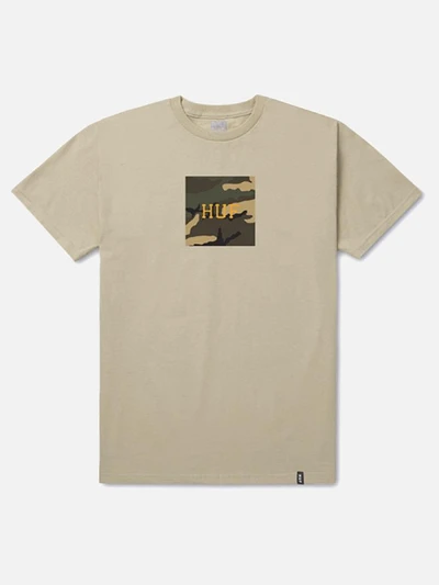 AMBUSH CAMO BOX LOGO S/S TEE-SAND