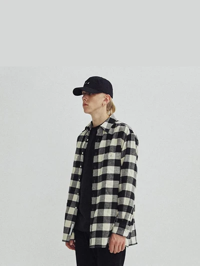 BUFFALO CHECK SHIRTS GA [BLACK]