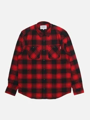 (I023326)L/S JOSH SHIRT-BLAST RED