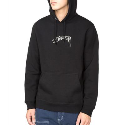 (가슴로고)SMOOTH STOCK APP. HOOD-BLACK