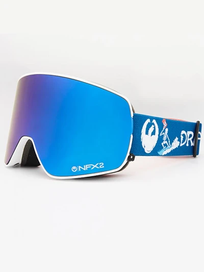 (17018)NFX2 INVERSE / DANNYSIG STRAP DARK SMOKE BLUE + CLEAR LENS