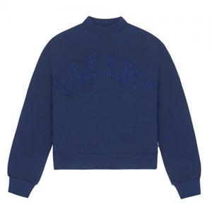 HALF HIGH NECK SWEATSHIRT-NV