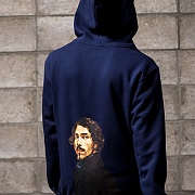 BARON PULLOVER HOODIE-NAVY