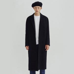 LONG CHESTERFIELD COAT GA [BLACK](GAVJ05)