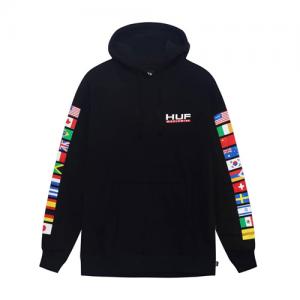 STADIUM UNITED HOOD-BLK