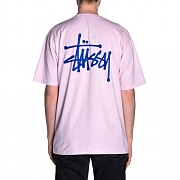 BASIC STUSSY TEE-LIGHT LAVENDER