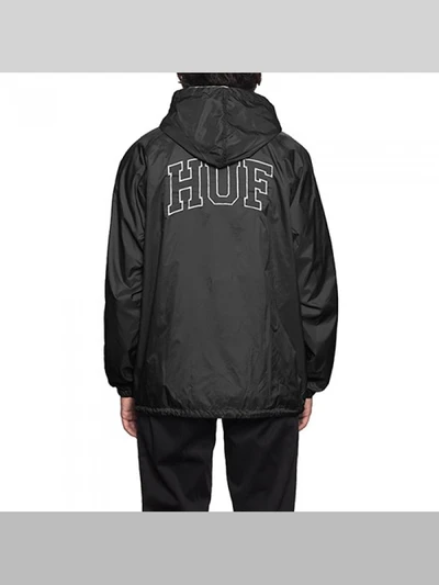 ARCH BLOCK HOODED COACH JKT-BLK