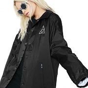 TRIPLE TRIANGLE COACHS JKT-BLK(wht)