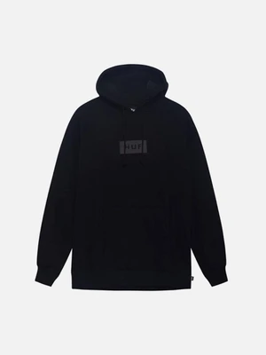 BAR LOGO OVERDYED PULLOVER-BLK