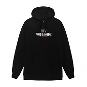 SERIF STACK PULLOVER FLEECE-BLK