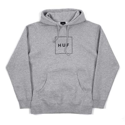 BOX LOGO PULLOVER HOODIE-G.HEATHER(blk)