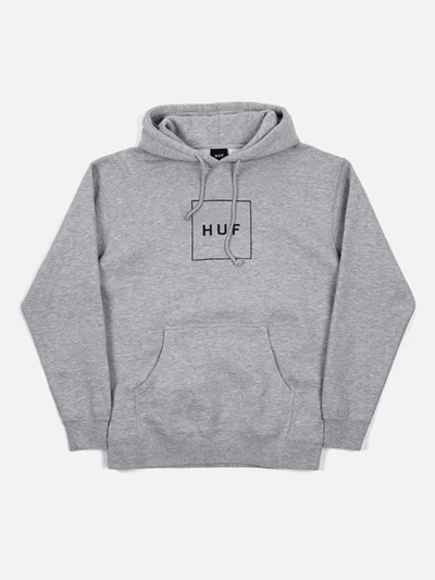 BOX LOGO PULLOVER HOODIE-G.HEATHER(blk)