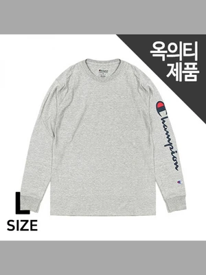 (GT78H) 팔로고 스크립트 클래식 긴팔티 OXFORD GREY (허리 원단불량)