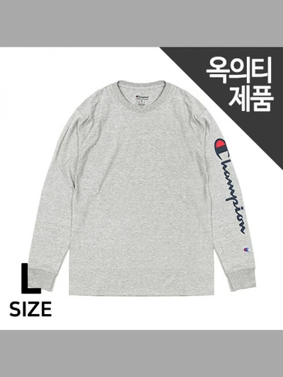 (GT78H) 팔로고 스크립트 클래식 긴팔티 OXFORD GREY (허리 원단불량)