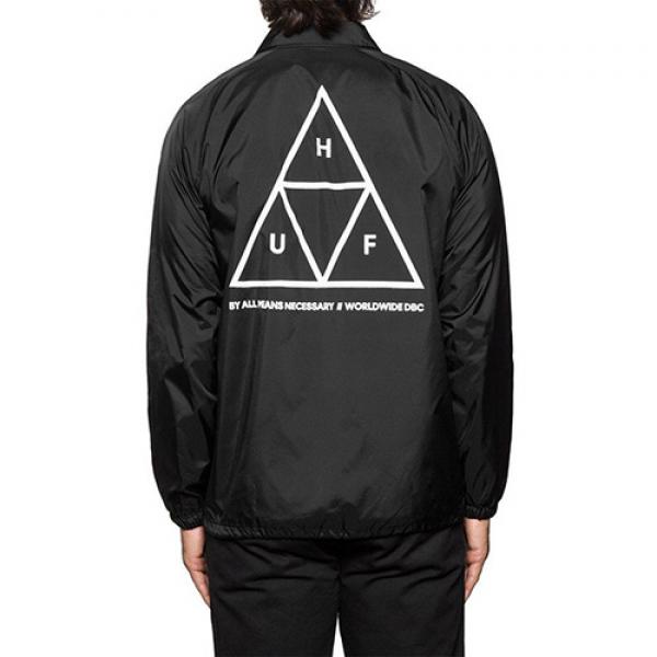 TRIPLE TRIANGLE COACHS JKT-BLK(wht)(흰색안감)