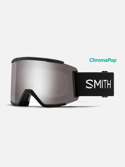 (아시안핏) SQUAD XL BLACK CHROMAPOP SUN PLATINUM MIRROR (보너스렌즈포함)