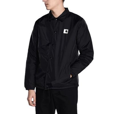 (I023077)SPORTS PILE COACH JACKET-BLK(WAX)