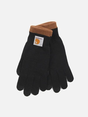 (I023820)TACTILE GLOVES-BLK(H.BROWN)