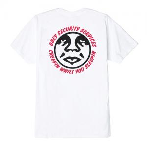 (163081610)SECURITY SERVICES TEE-WHT
